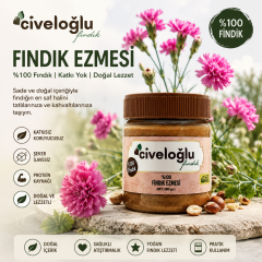 Fındık Ezmesi - Şeker ilavesiz