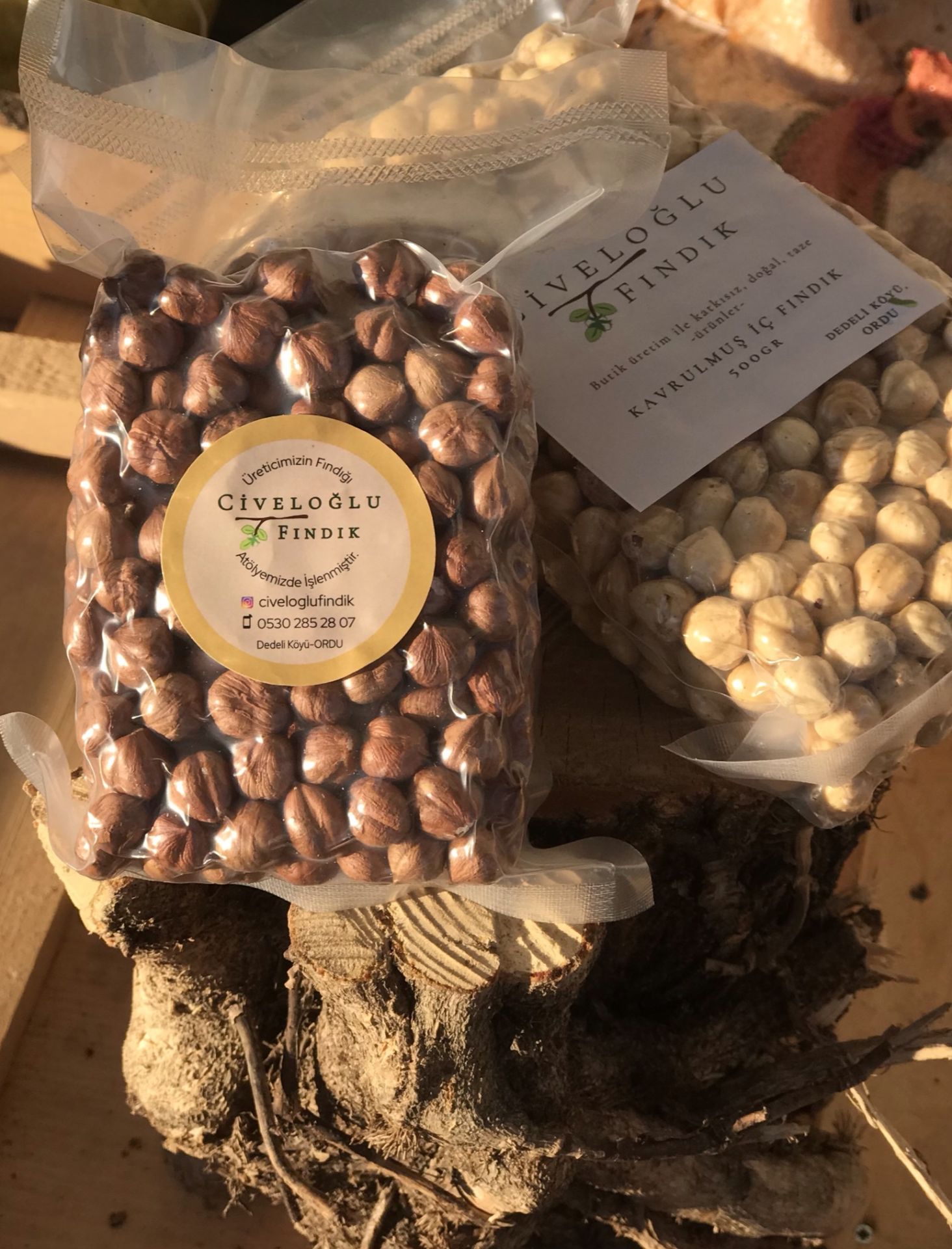 Çiğ Fındık İçi - 250 g Vakum Ambalaj