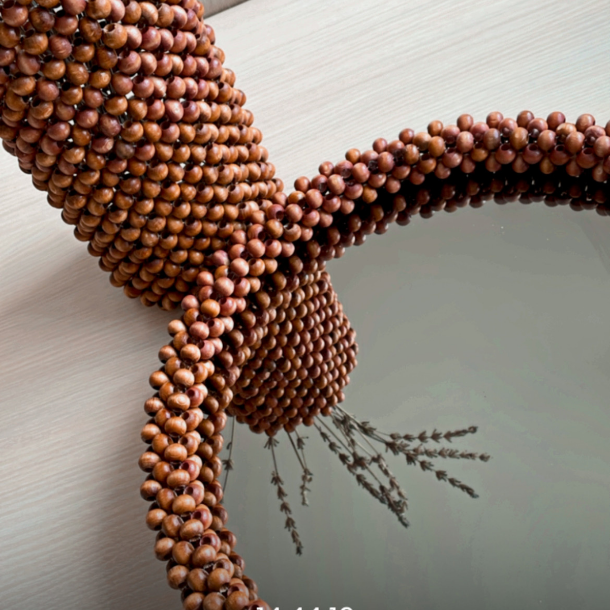 Ahşap Boncuk Vazo-el işçiliği