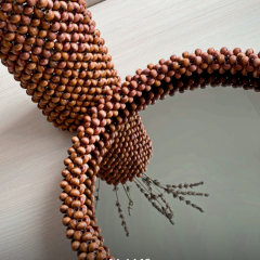 Ahşap Boncuk Vazo-el işçiliği